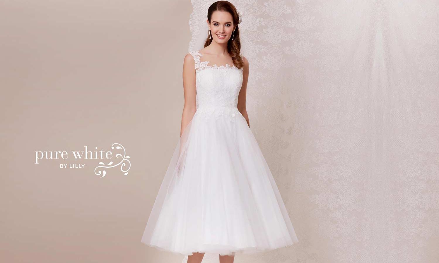 Lilly Brautkleid kurz