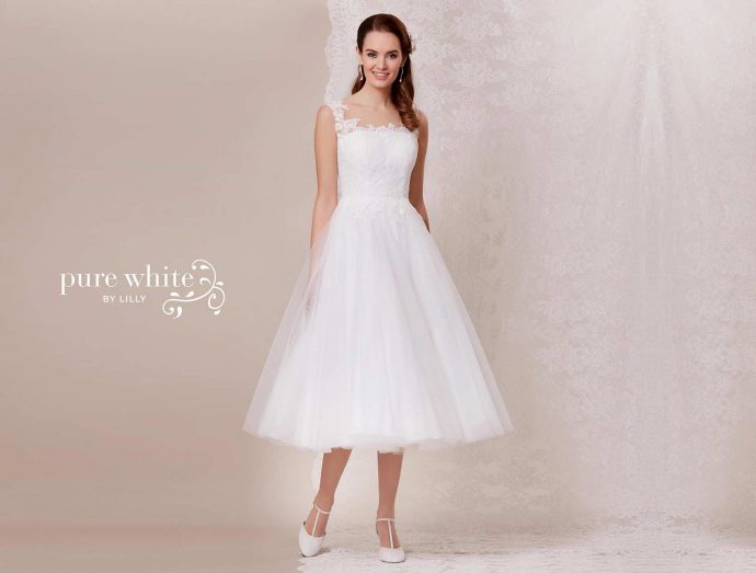 Lilly Brautkleid kurz