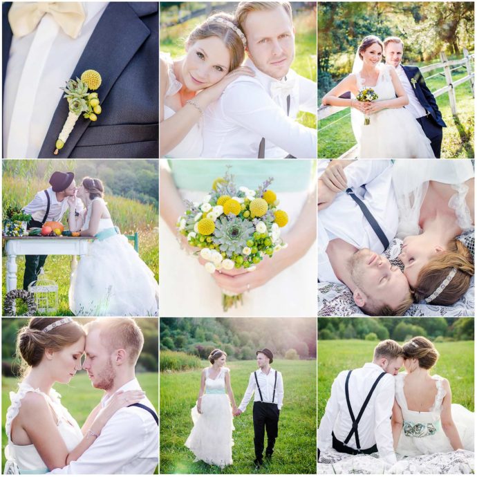 Hochzeit Collage