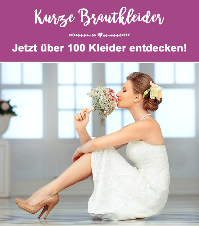 Brautkleid kurz