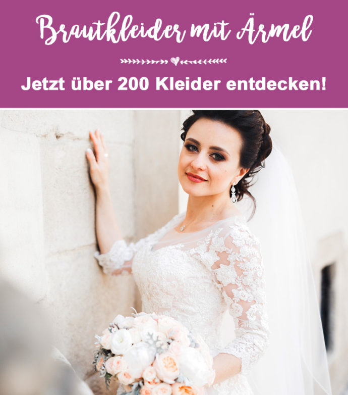 Brautkleider mit Ärmel